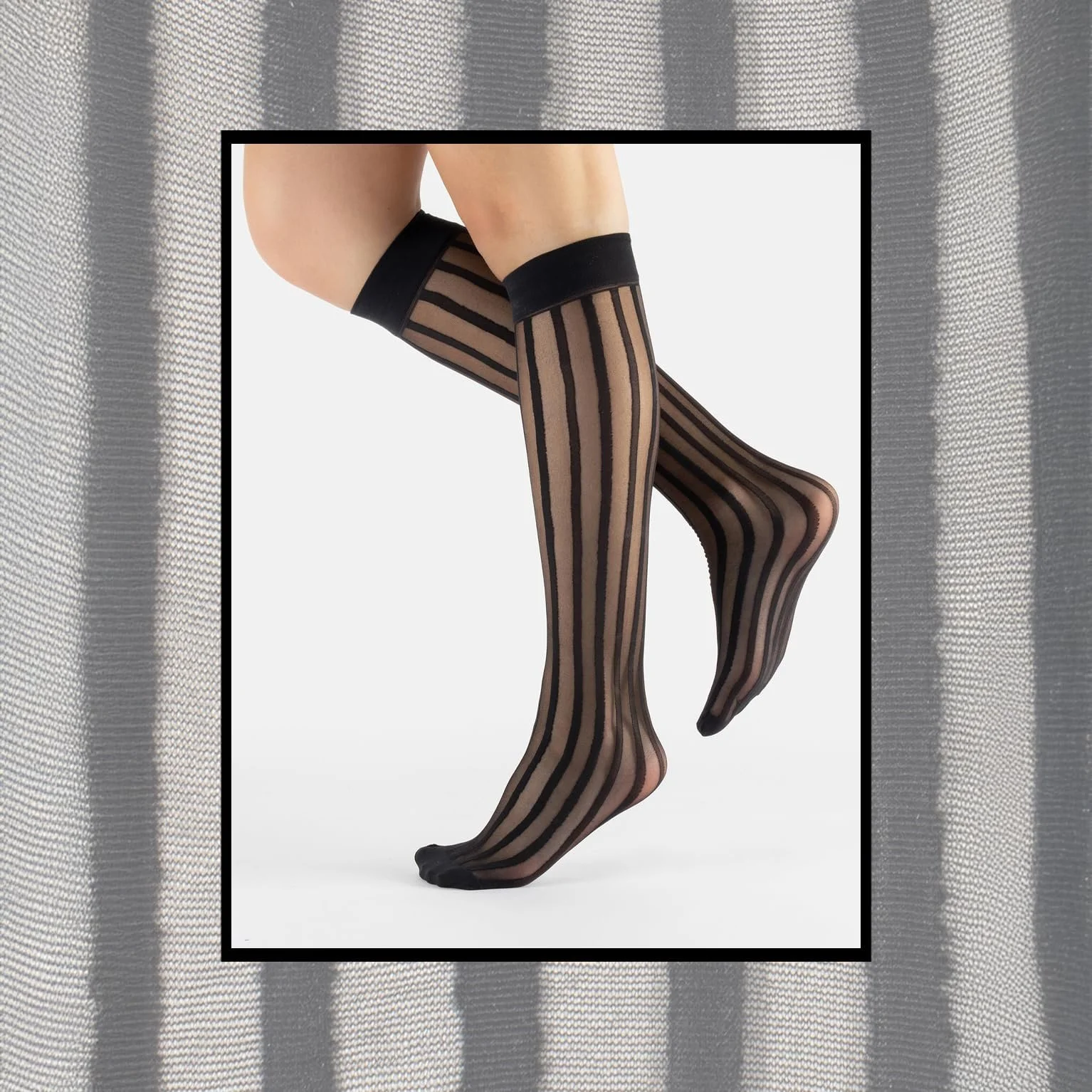 Носки Calzitaly с узором, 3 пары (в горошек, в полоску, в клетку), фото №3