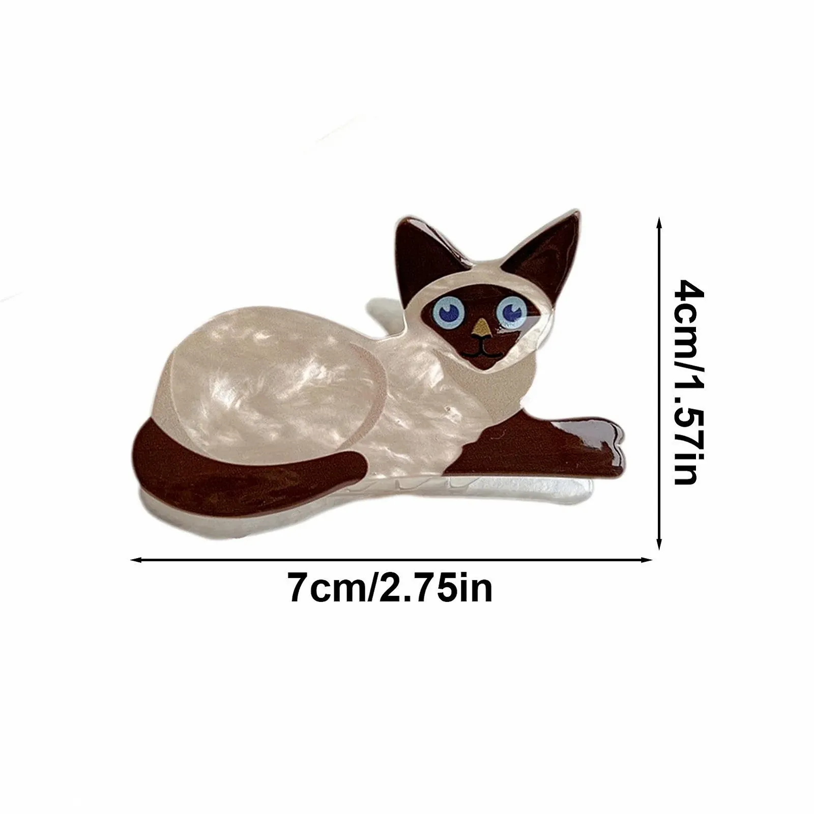 Зажим-коготь для волос Кошка - нескользящие когти для волос, заколки для волос, заколки для волос с узлом, большая нескользящая заколка для волос, кошачьи заколки для волос для женщин, девушек, для повседневной и официальной одежды, фото №7 Зажим-коготь для волос Кошка - нескользящие когти для волос, заколки для волос, заколки для волос с узлом, большая нескользящая заколка для волос, кошачьи заколки для волос для женщин, девушек, для повседневной и официальной одежды, фото №7