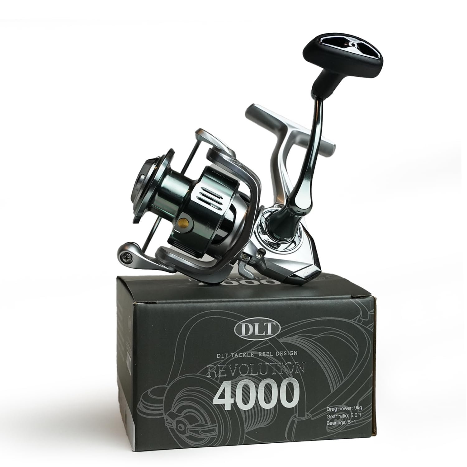 Котушка рибальська DLT Revelution FD CNC Metal Spool 6 Stainless Steel Ball Bearings 7kg Brake Coil, фото №8 Котушка рибальська DLT Revelution FD CNC Metal Spool 6 Stainless Steel Ball Bearings 7kg Brake Coil, фото №8