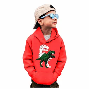 Толстовка з капюшоном для хлопчиків, з круглим вирізом - Фото 1