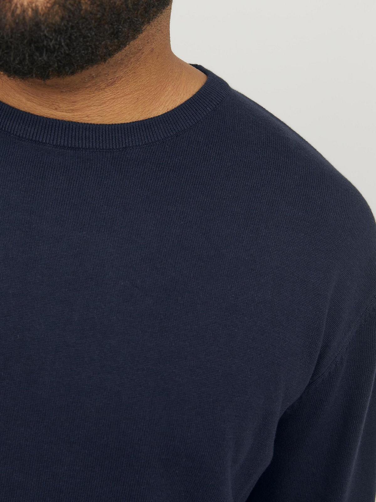 Джемпер в'язаний JACK & JONES Jjebasic Knit Crew Neck Noos Pls чоловічий, фото №6