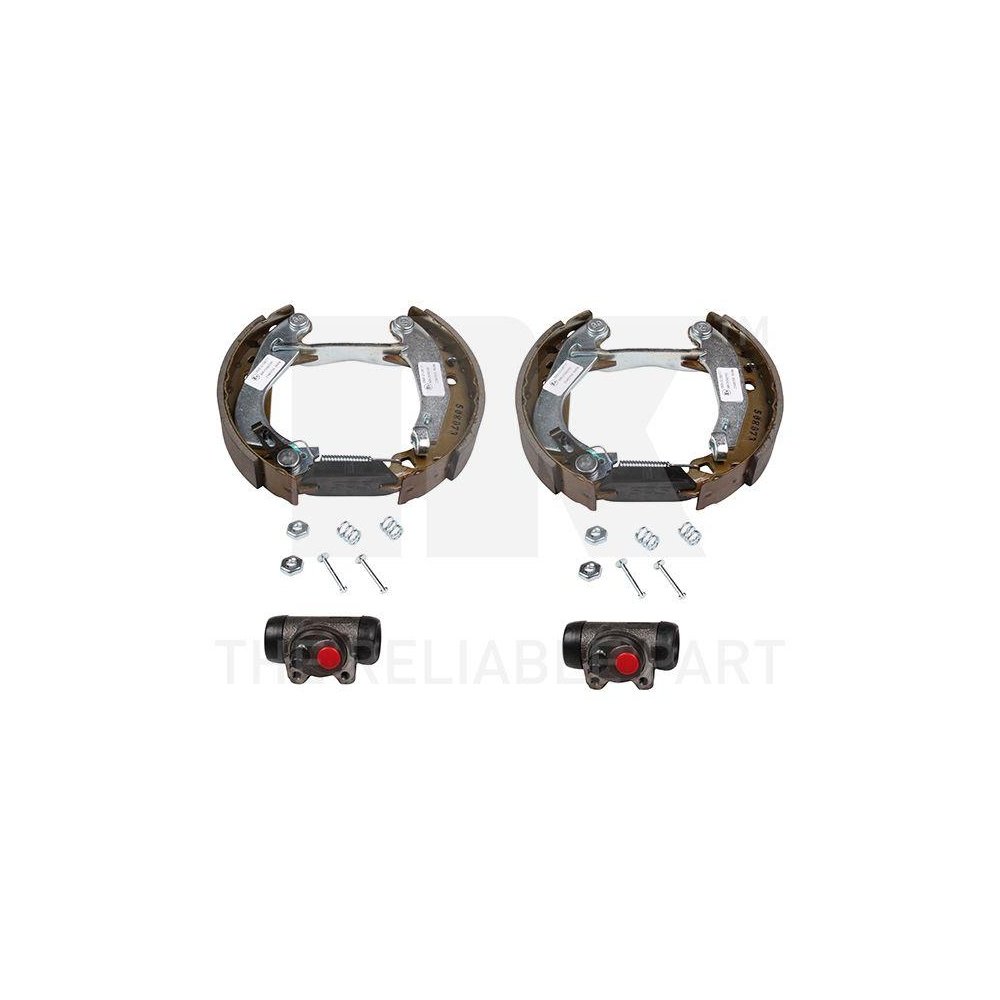 Комплект гальмівних колодок NK 449940702 задня вісь, фото №1