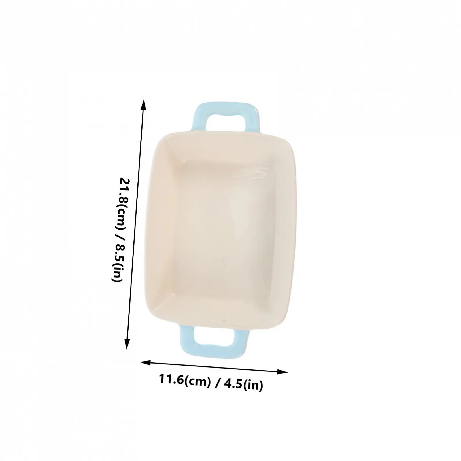 Форма для запекания TOYANDONA керамическая жаростойкая для духовки гладкая поверхность, фото №5