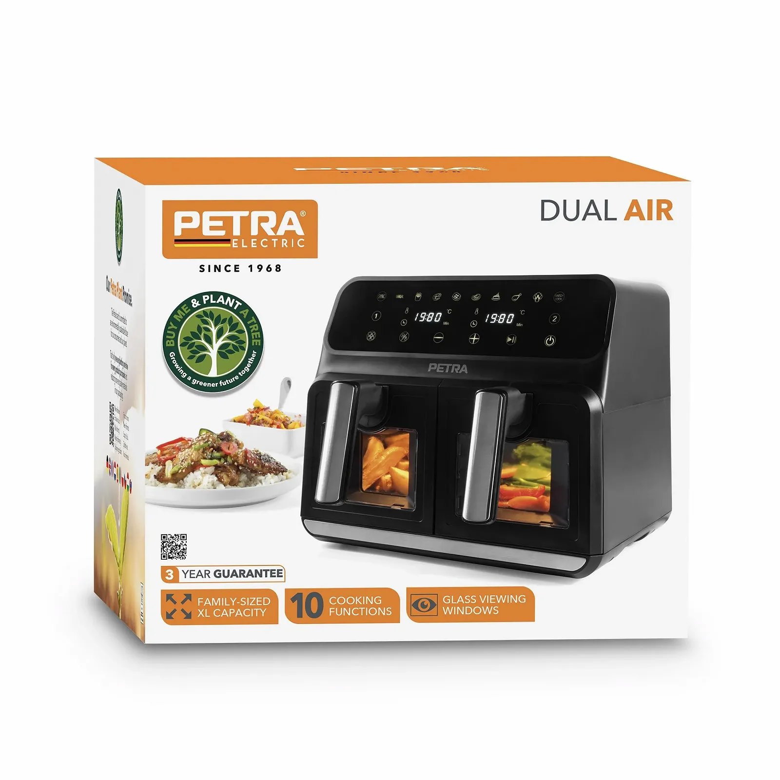 Мультипечь Petra PT5196GWVDE 7,6 л 10 функций 1700 Вт, фото №3 Мультипечь Petra PT5196GWVDE 7,6 л 10 функций 1700 Вт, фото №3