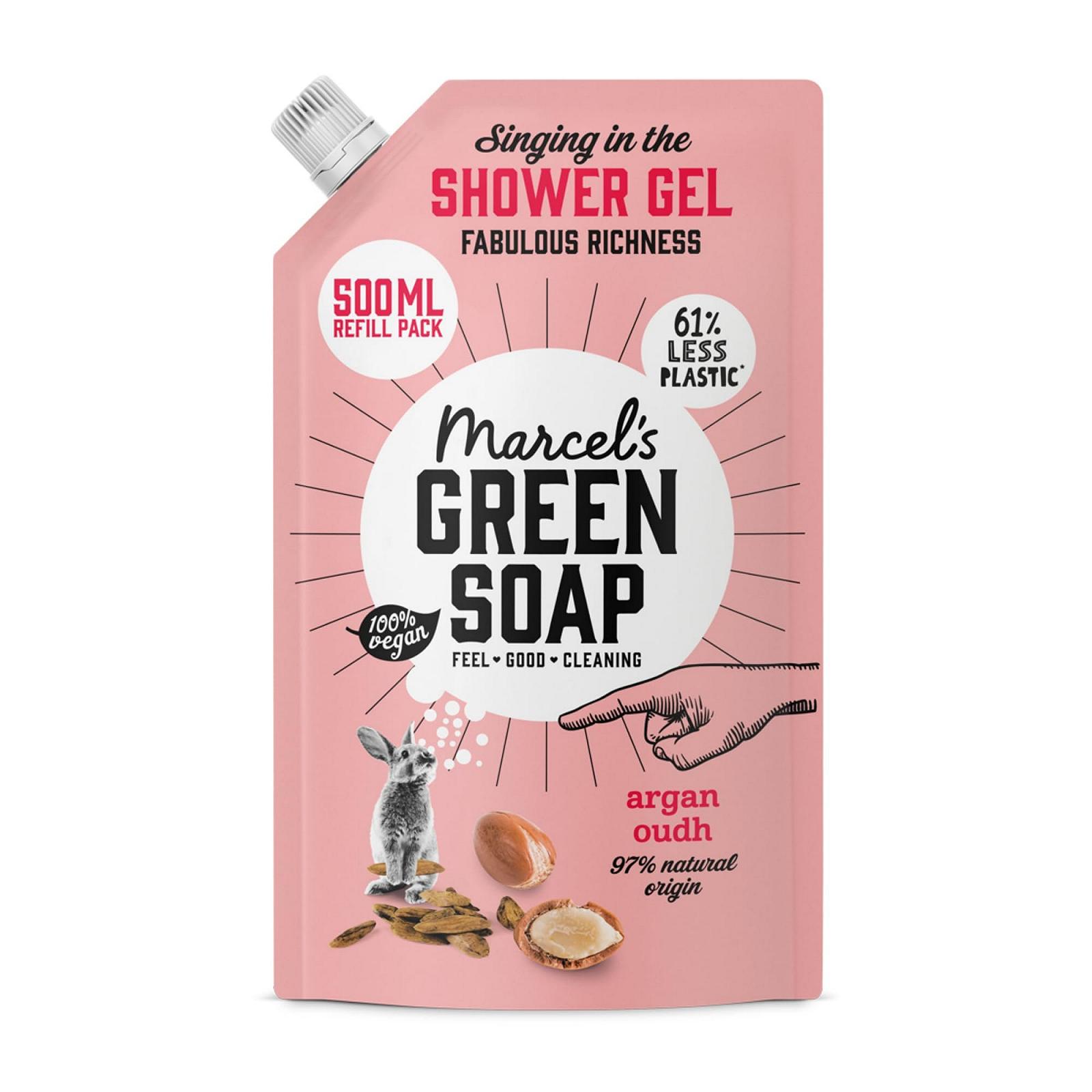 Гель для душа Marcel's Green Soap Argan & Oudh 500 мл, фото №1