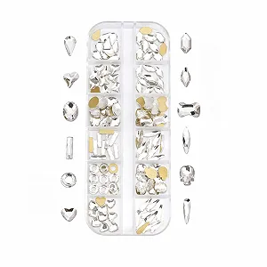 Стразы для ногтей Разные формы AB Бриллианты для ногтей DIY Аксессуары для ногтей - Фото 1