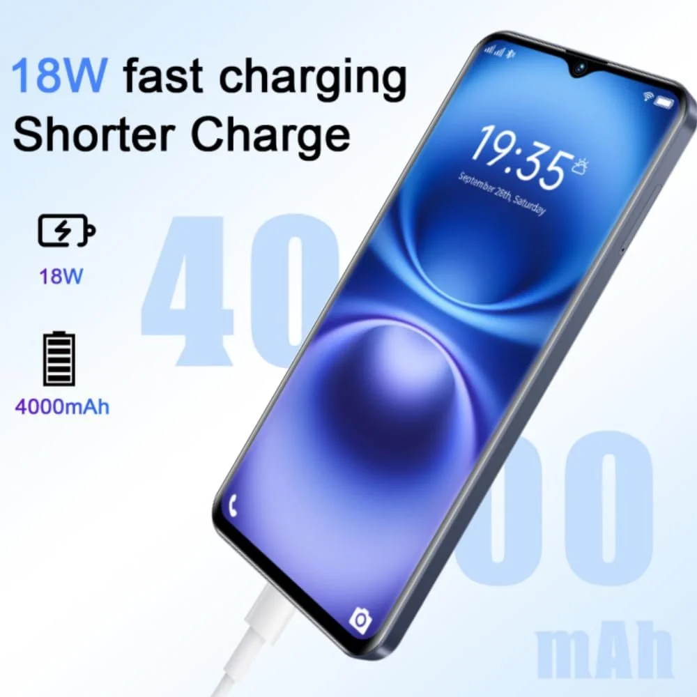 Смартфон 8GB+64GB 6,52" HD+ 13 Мп+5 Мп 4000 мАч 4G Dual SIM, фото №3