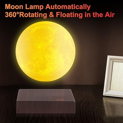 Лампа Vnemofey Плавающий Режим Луна 3 Цвета Галактика Плавающий Ночной Свет Реалистичный Дисплей Луны Магнитная Левитационная База, фото №6 Лампа Vnemofey Плавающий Режим Луна 3 Цвета Галактика Плавающий Ночной Свет Реалистичный Дисплей Луны Магнитная Левитационная База, фото №6