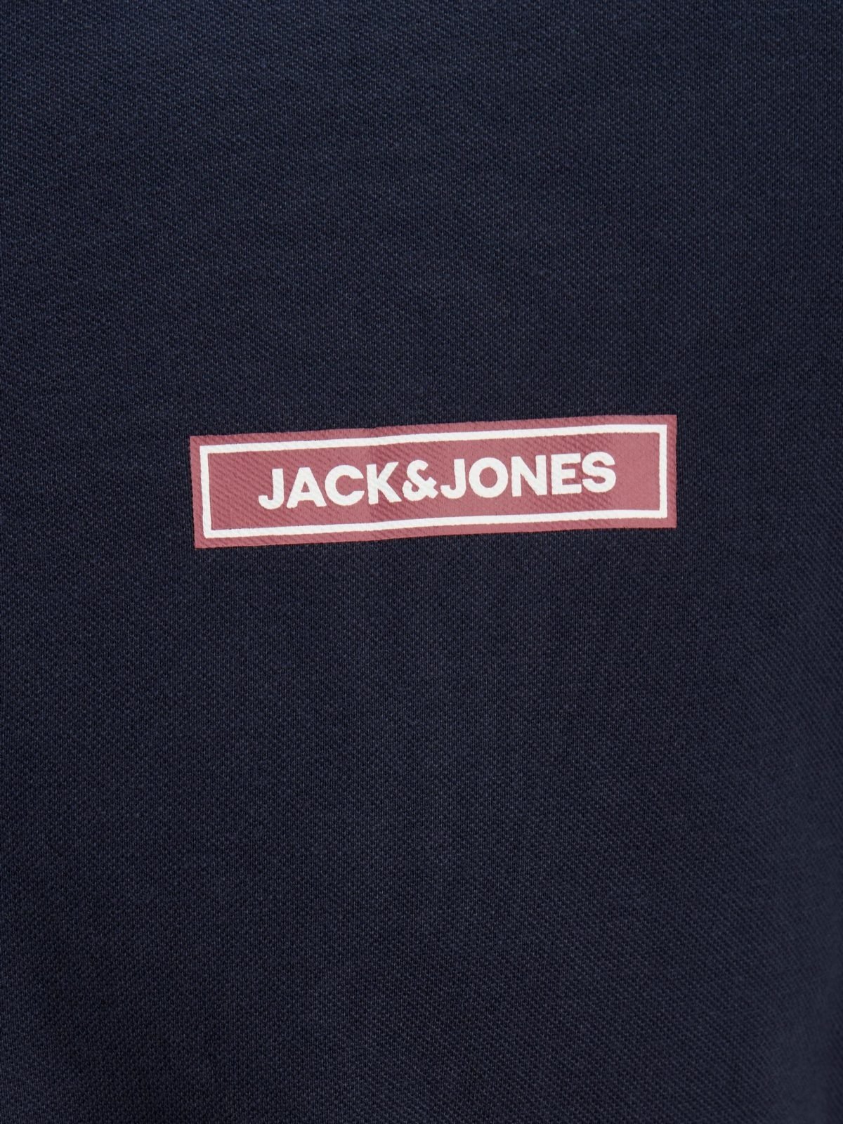 Рубашка-поло Jack&Jones Blazer SS UK 12186392 Tёмно-синий M, фото №4