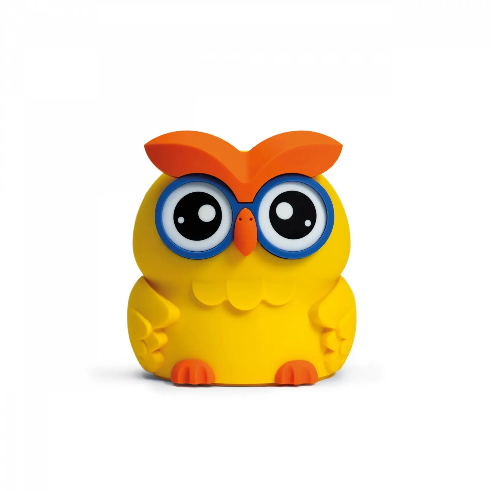 Скарбничка Сова 700464 З РК-дисплеєм та автоматичним розпізнаванням монет Жовта, фото №1