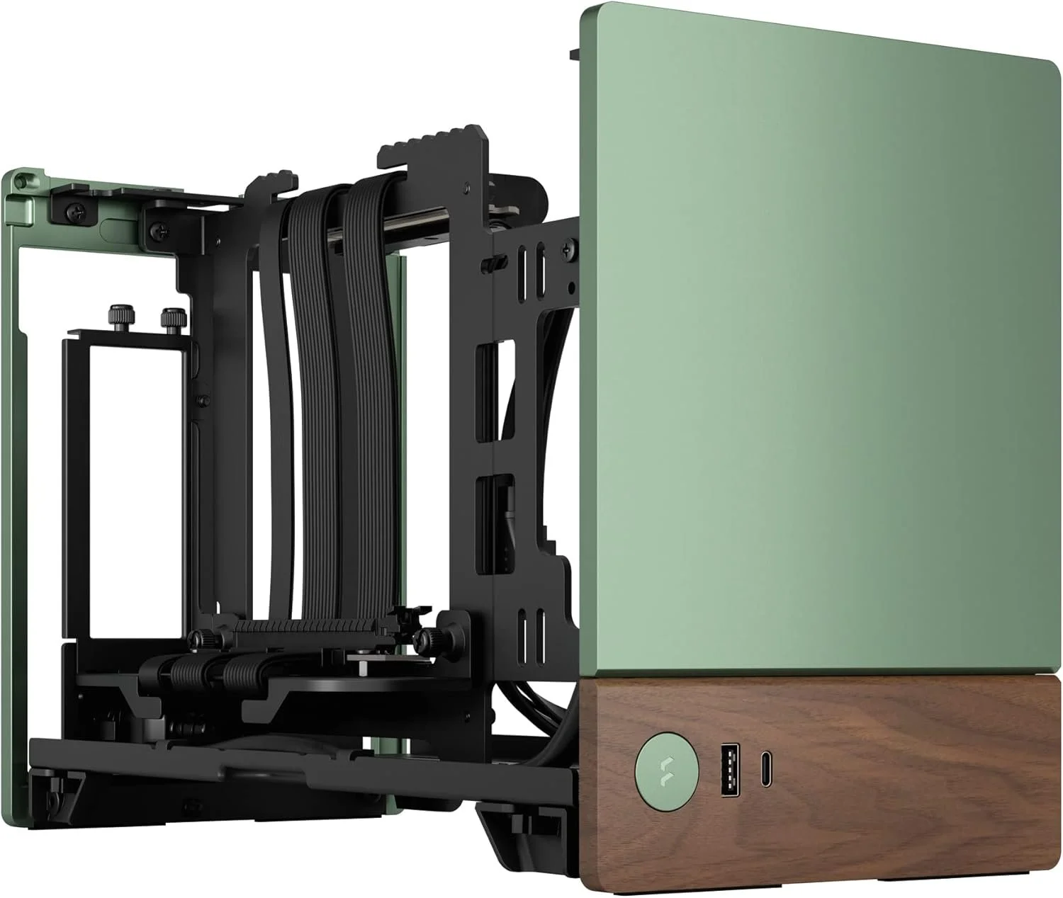 Корпус для ПК Fractal Design Terra Jade / Без БЖ / Зелений, фото №7