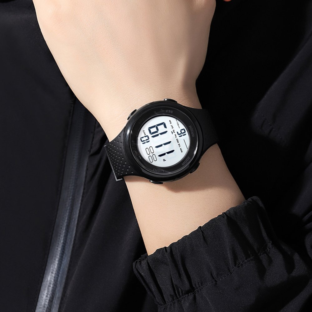 Годинник Skmei 1856BKWT Чорно-білий, фото №5 Годинник Skmei 1856BKWT Чорно-білий, фото №5