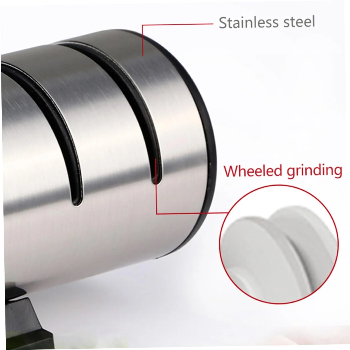 Точило ручна 3-ступінчаста кераміко-вольфрамові пази антиковзкі мати, фото №4