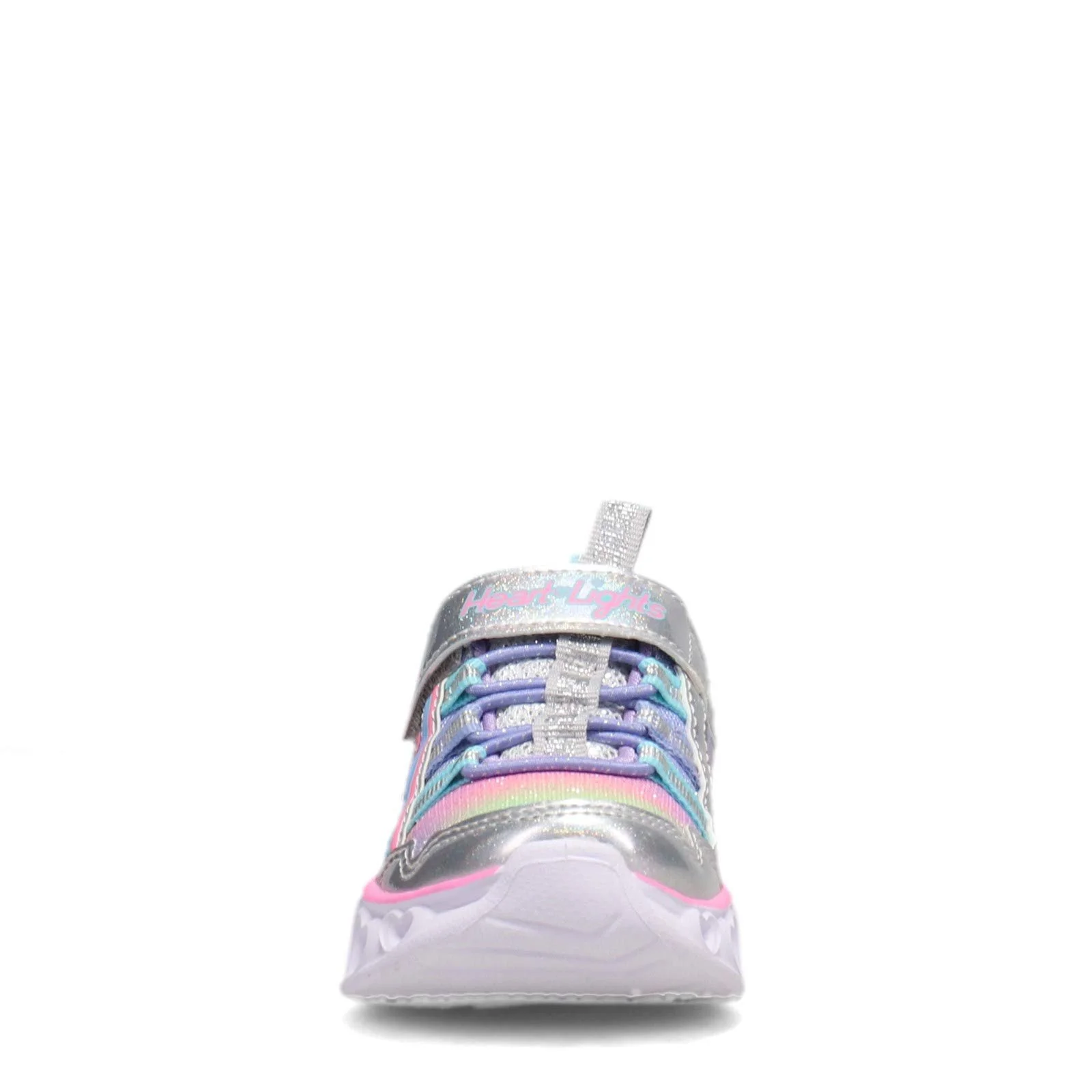 Кроссовки Skechers Heart Lights Rainbow Lux для девочек, фото №4