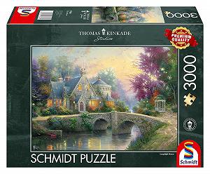 Пазл Schmidt Spiele 57463 Томас Кинкейд Вечернее настроение 3000 элементов - Фото 1