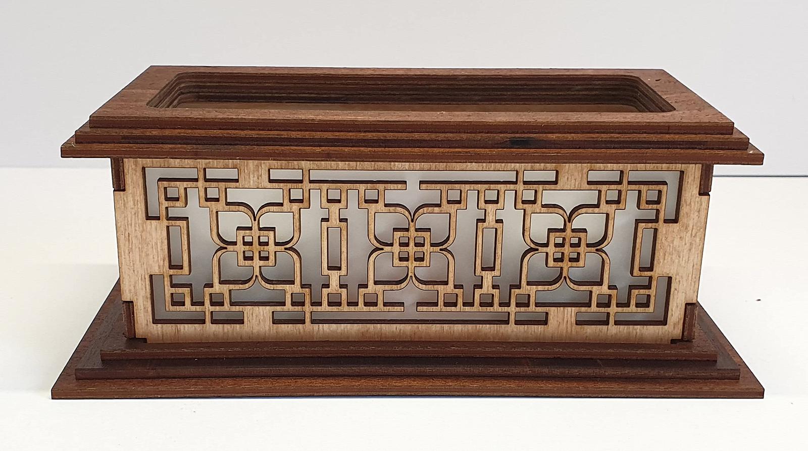 Свічник Tanno Design Akina NI Японський Для двох підсвічників Груша/Коричневий, фото №1