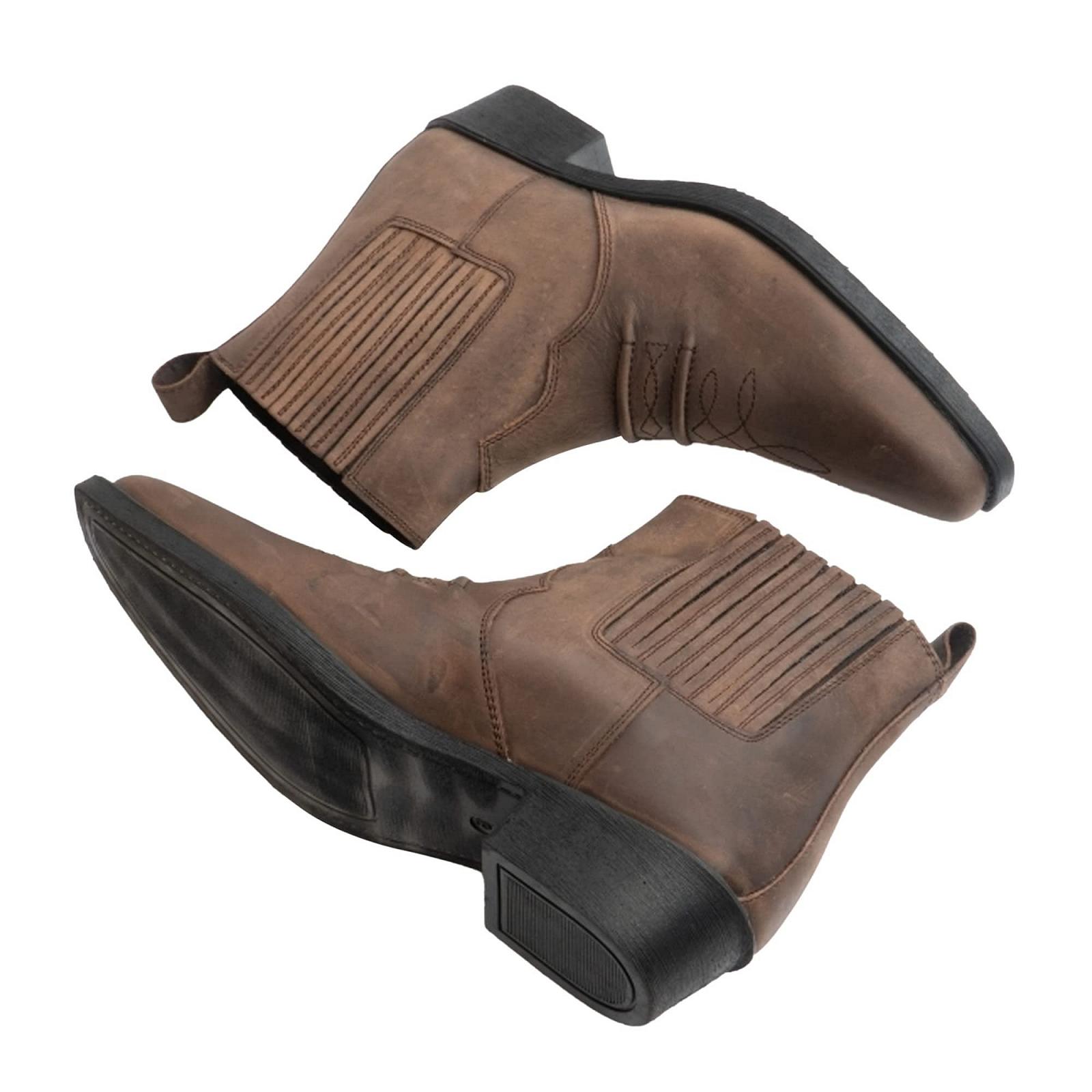 Черевики Gringos Western з зістареної шкіри, фото №7