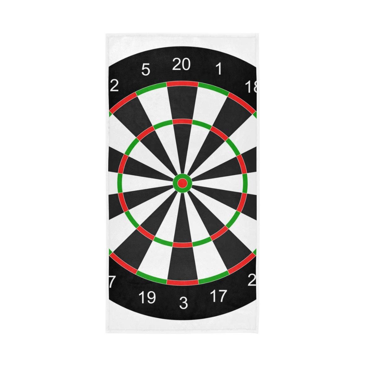 Рушник Cool Darts Pattern бавовняний м'який дихаючий для обличчя та спорту, фото №1