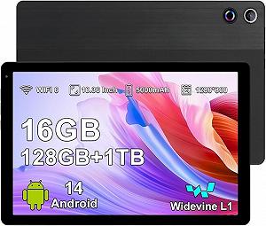 Планшет 10.4" HD Freeski C12 3+13/128GB 8 ядер Android 14 5000 мАг Чорний - Фото 1