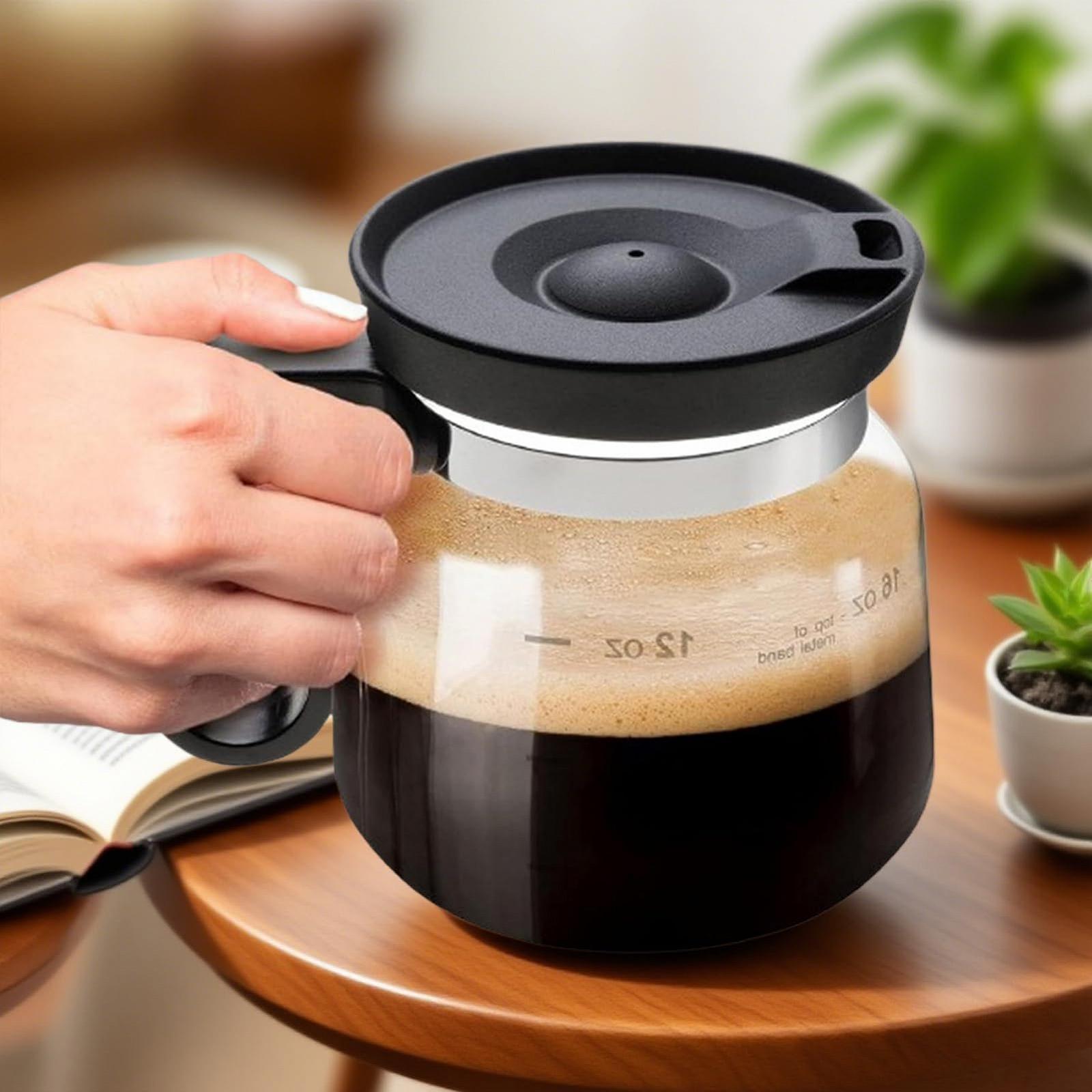 Кавова Чашка Прозора 500 мл з кришкою, фото №9