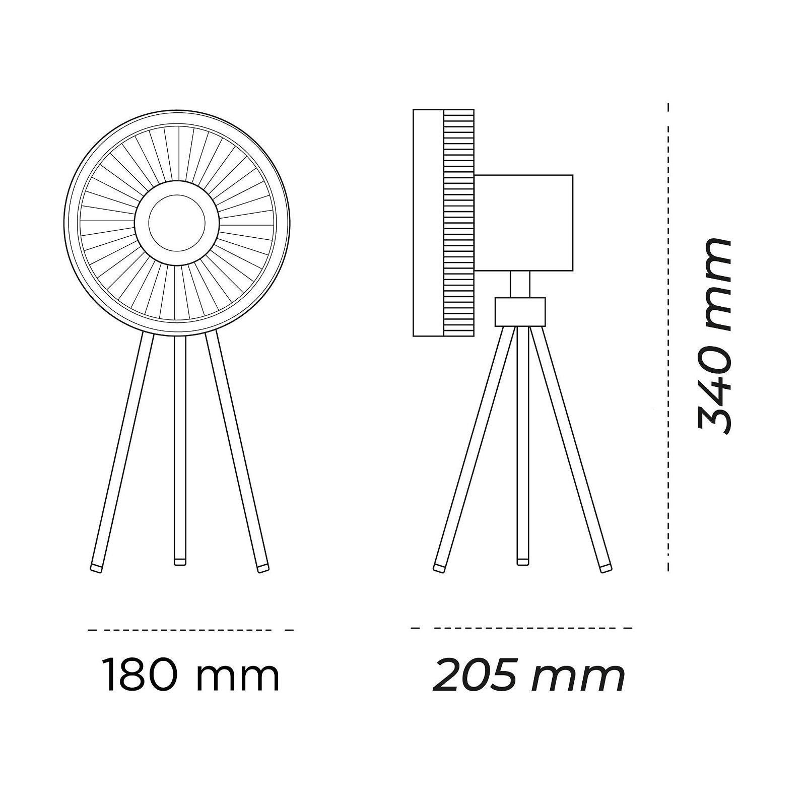 Вентилятор Настольный Wonderlamp портативный, 5.5 Вт, с LED подсветкой, белый, фото №5