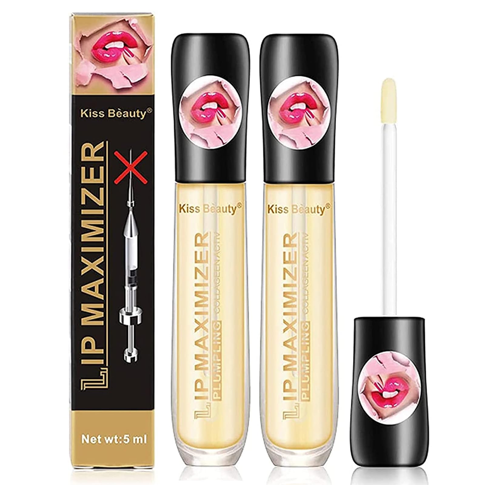 Блеск для губ Cozzo Lip Plumper Vitamin E Прозрачный, фото №1