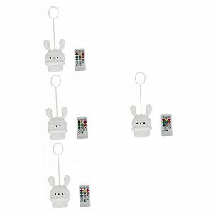 Лампа Zerodeko Pack Long Ear Rabbit из силикона Сенсорная лампа для детей - Фото 1