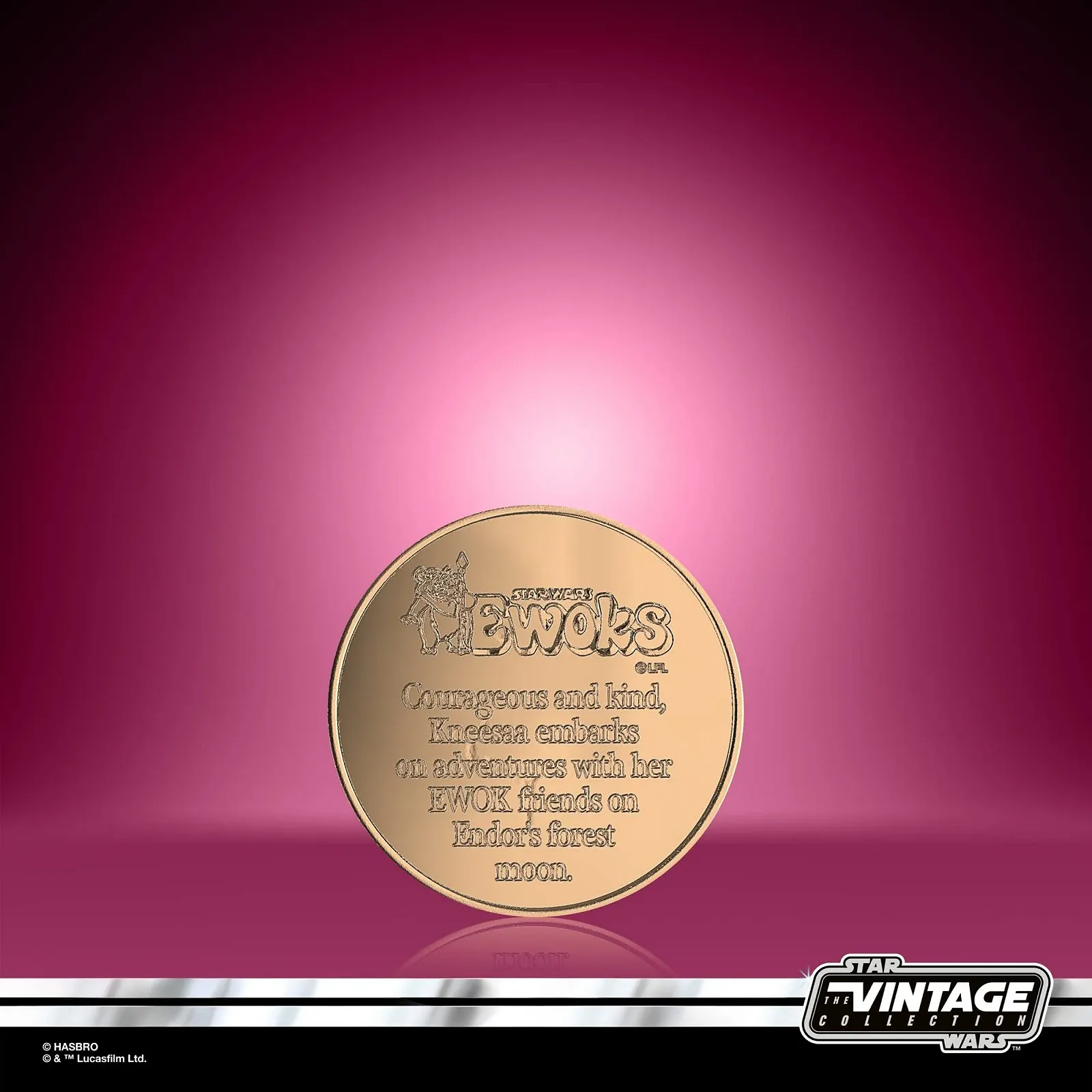 Набор коллекционных фигурок Star Wars The Vintage Collection Ewoks Wicket W. Warrick & Kneesaa 3,75 дюйма 2 шт., фото №9