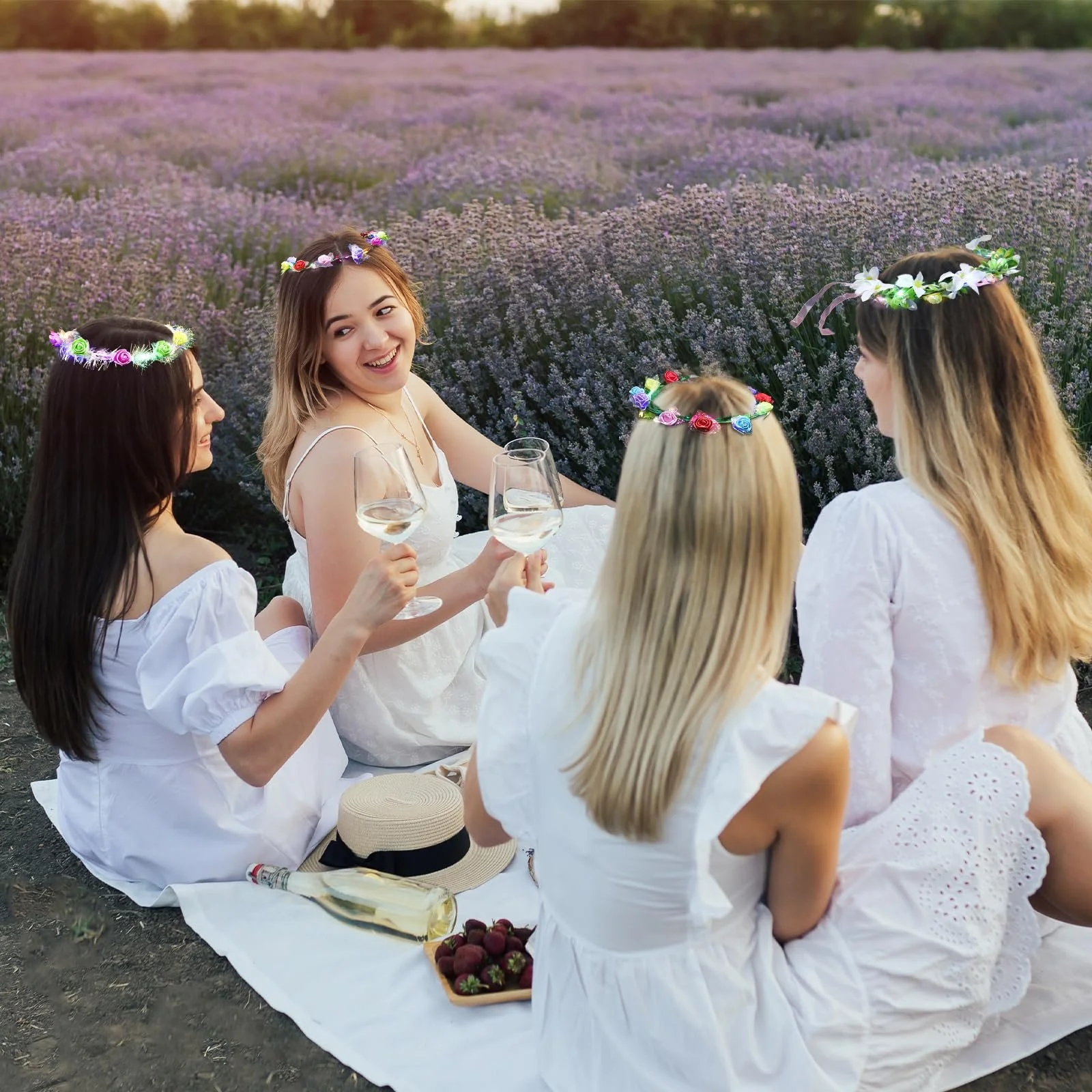 Вінок для волосся ENLACE LED Квітковий, фото №7 Вінок для волосся ENLACE LED Квітковий, фото №7