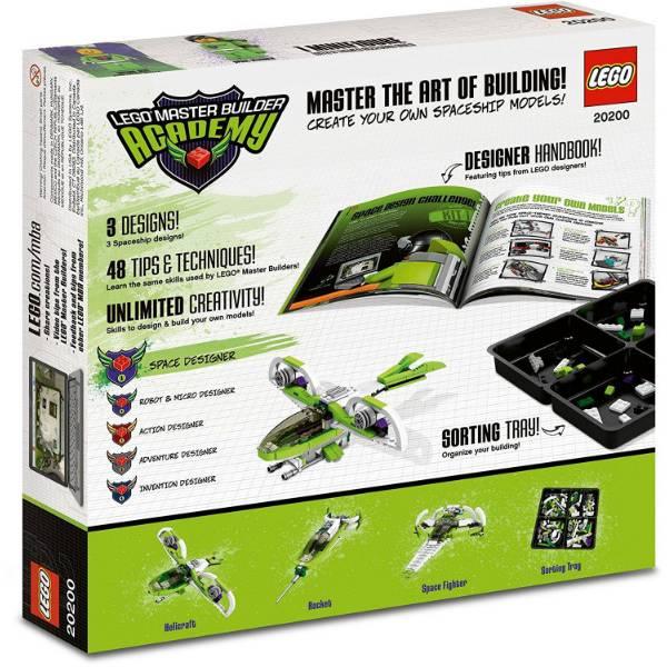 Конструктор LEGO Master Builder Academy Космический дизайнер Kit 1 Space Designer MBA 20200, фото №5