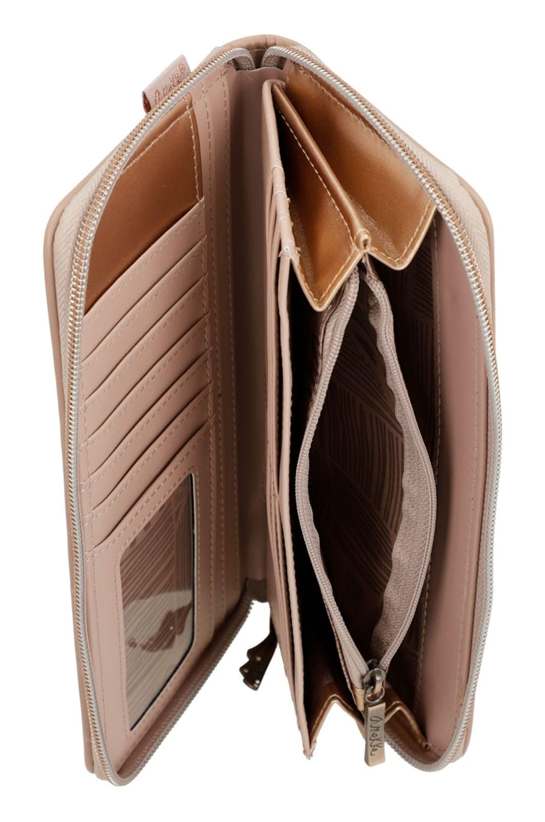 Кошелек Anekke Hollywood Studio RFID XL Nude, бежевый, RFID кошелек, фото №3