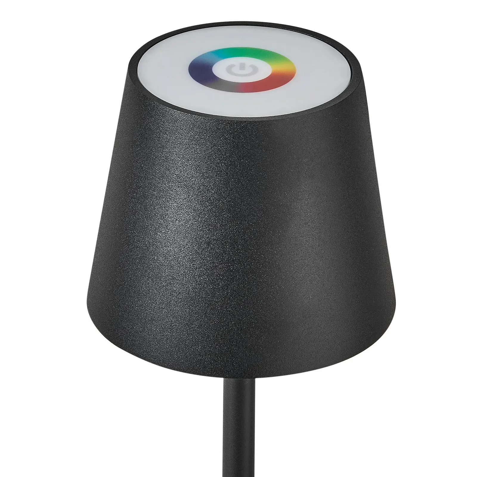 Настільна лампа Valira Метал Чорна Акумуляторна Бездротова Сенсорна LED, фото №5