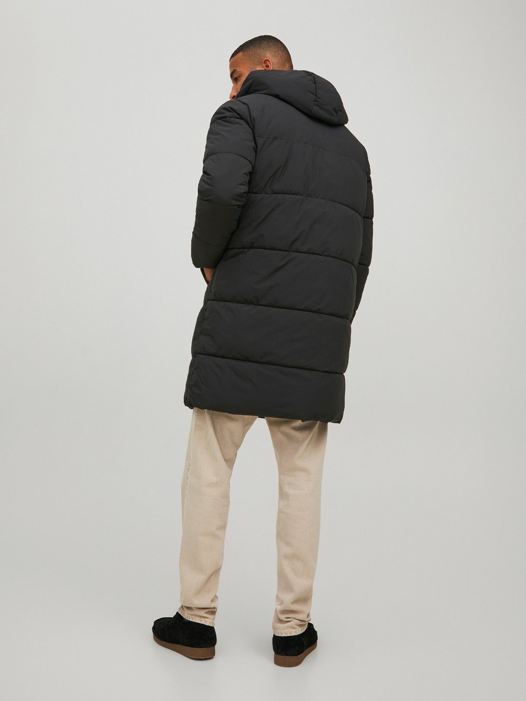 Куртка Jack&Jones LONG PUFFER LN 12215283 Черный M, фото №2