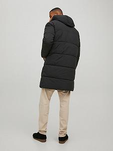 Куртка Jack&Jones LONG PUFFER LN 12215283 Черный, размер XL synthetic.ua - Фото 1