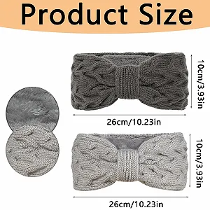 Повязка на голову зимняя женская synthetic.ua - Фото 1