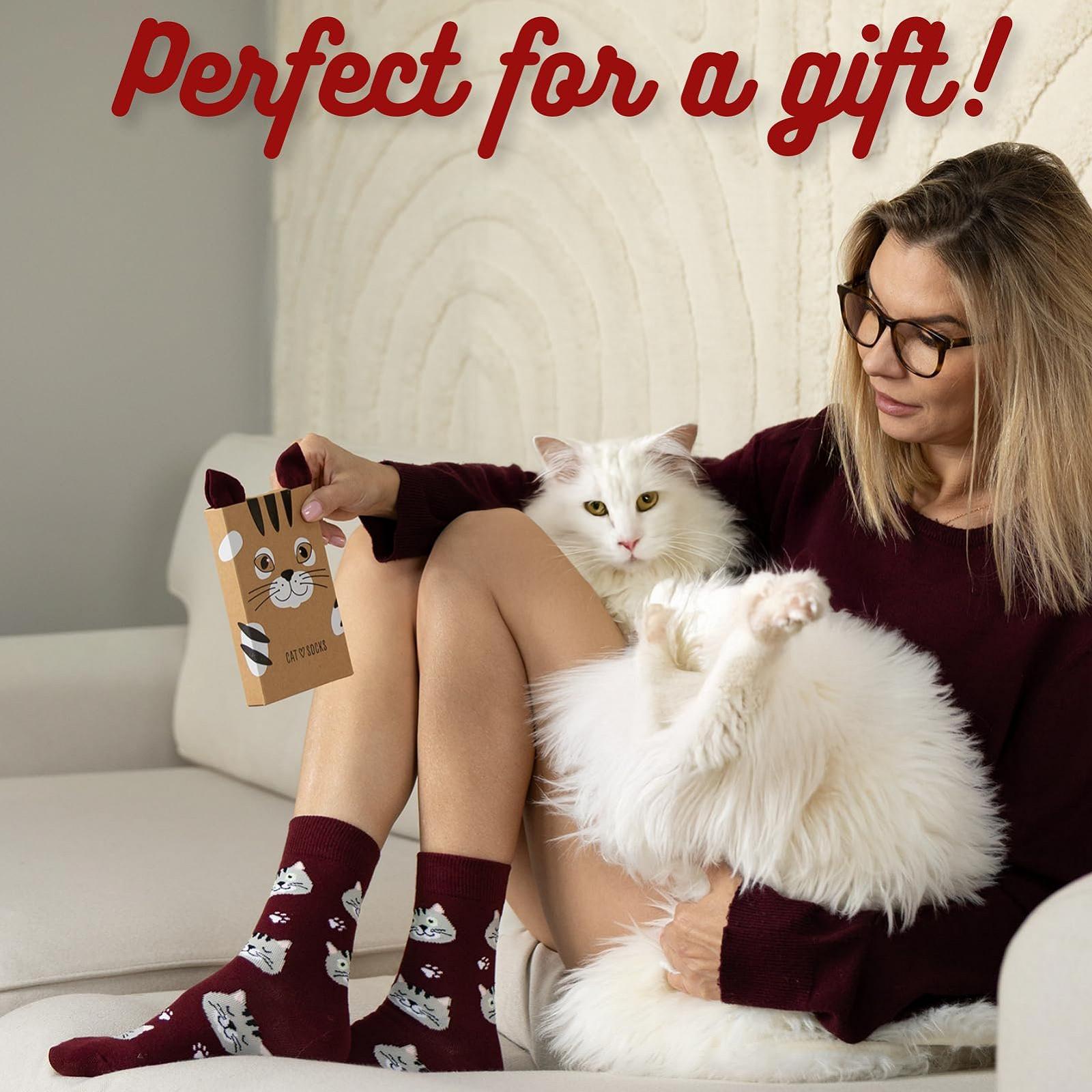 Носки Soxo Собака Кот Женские Подарки Для Мужчин Носки Подарок Для Женщин 2 Размера, фото №6