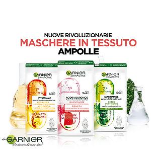 Засіб для обличчя Garnier Skin Active для всіх типів шкіри (Ампула, Ананас, Кавун, Ніацинамід) synthetic.ua - Фото 1