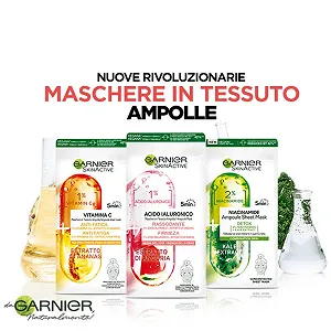 Средство для лица Garnier Skin Active для всех типов кожи (Ампула, Ананас, Арбуз, Ниацинамид) synthetic.ua - Фото 1