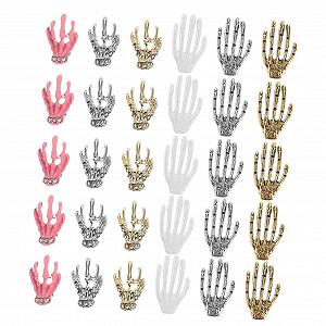 Украшение для ногтей на Хэллоуин Маска для ногтей Подвеска для ногтей Хэллоуин Маникюр Подвеска Украшение - Фото 1