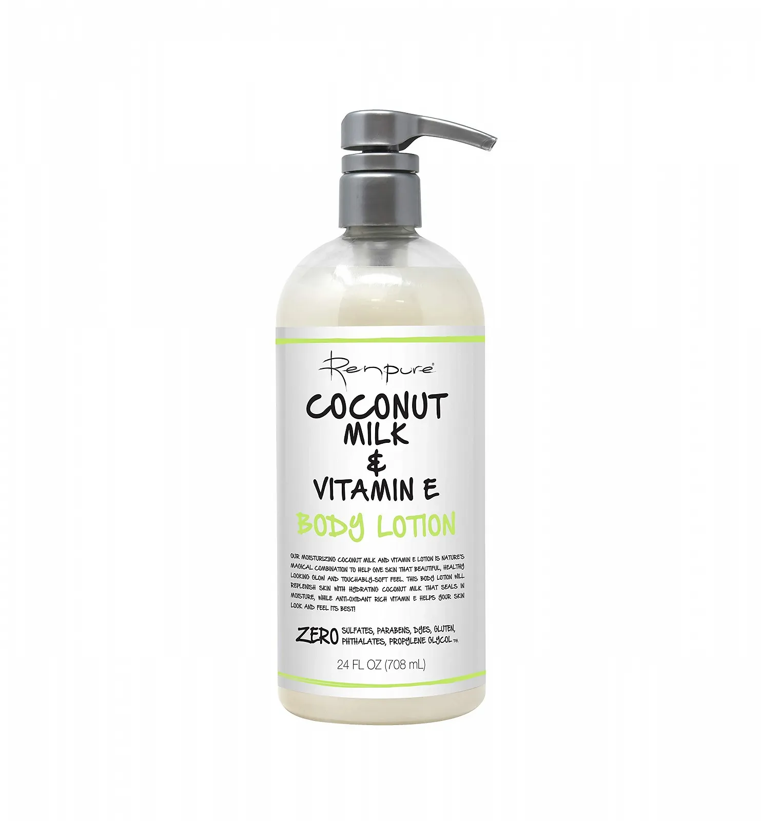 Лосьйон для тіла Renpure Originals Coconut Milk & Vitamin E, 610 г, фото №1