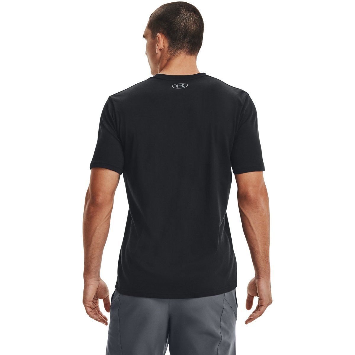 Футболка UA TEAM ISSUE WORDMARK SS чорний  2XL, фото №2