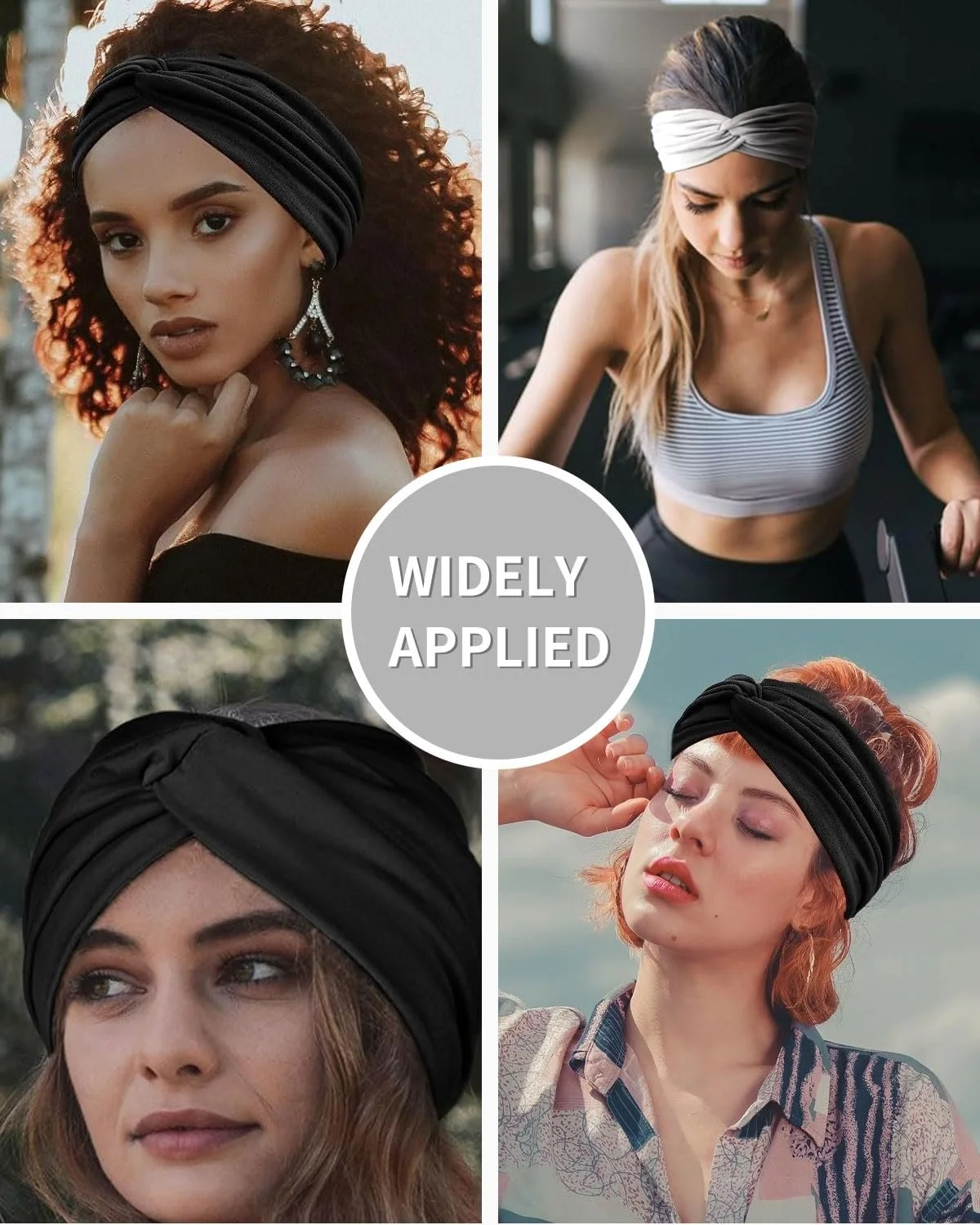 Пов'язка на голову Широка еластична, фото №6 Пов'язка на голову Широка еластична, фото №6