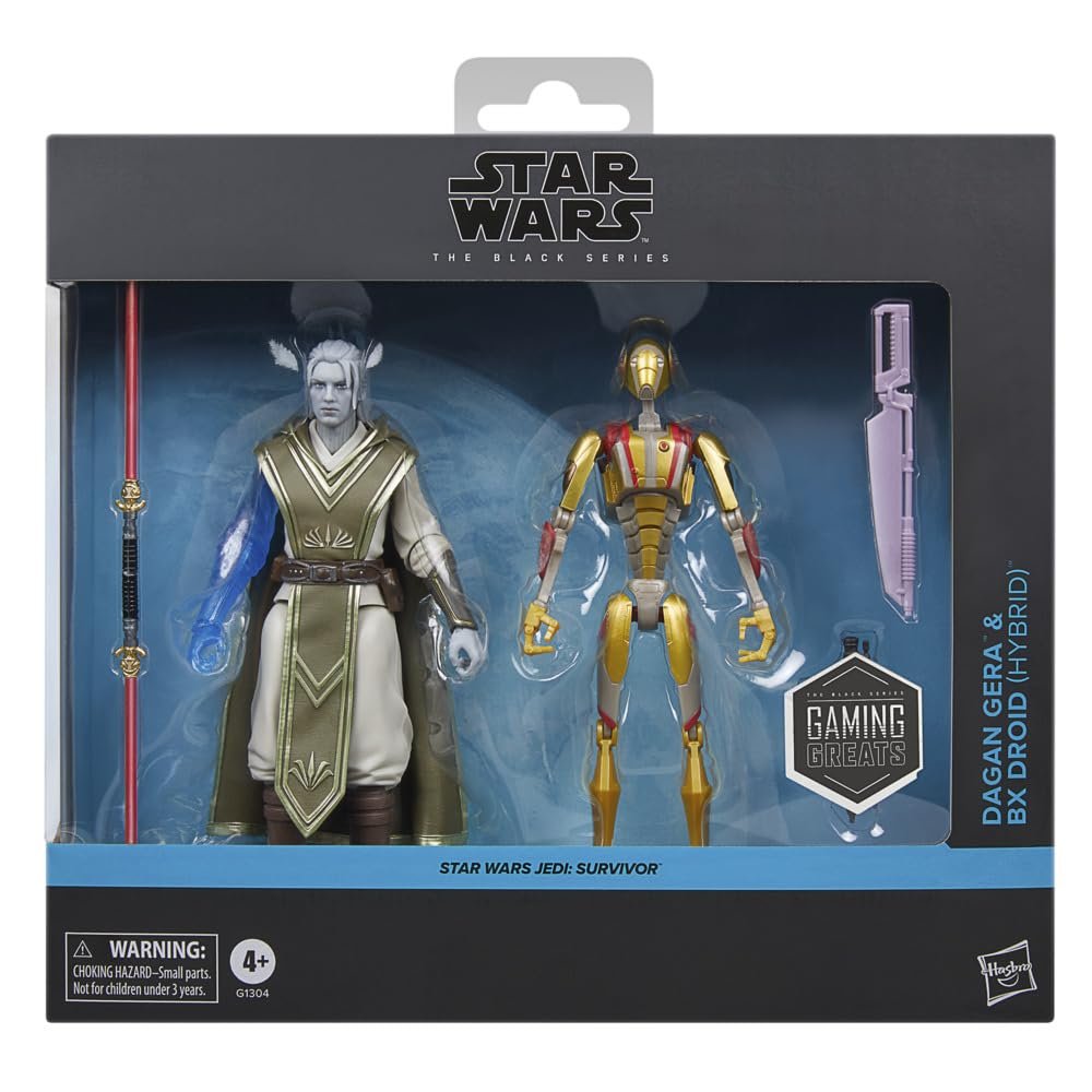 Фігурки Star Wars The Black Series Даган Гера & BX Дроїд (Гібрид), Star Wars Jedi: Survivor 15 см, набір з 2 штук, фото №3