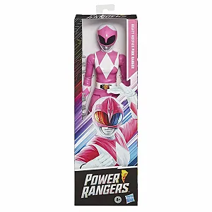 Игровая фигурка Power Rangers Mighty Morphin Pink Ranger 30 см с аксессуаром Power Bow - Фото 1