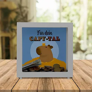 Скарбничка дерев'яна For your Capy-tal Capybara для дитячої кімнати synthetic.ua - Фото 1