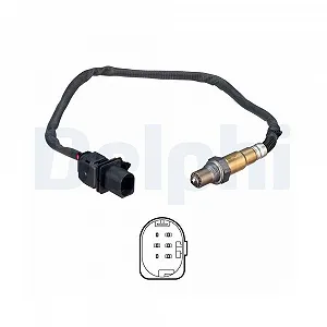 Лямбда-зонд Delphi ES21197-12B1 для ALFA ROMEO FIAT JEEP после катализатора - Фото 1