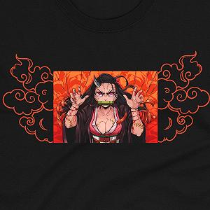 Футболка Аниме Клинок рассекающий демонов Demon Slayer TH099 L synthetic.ua - Фото 1