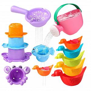 Іграшки для ванни 10 шт іграшок для ванни для малюків - Фото 1