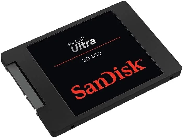 Внутренний SSD SanDisk Ultra 3D 4TB 2.5 дюйма Черный, фото №4