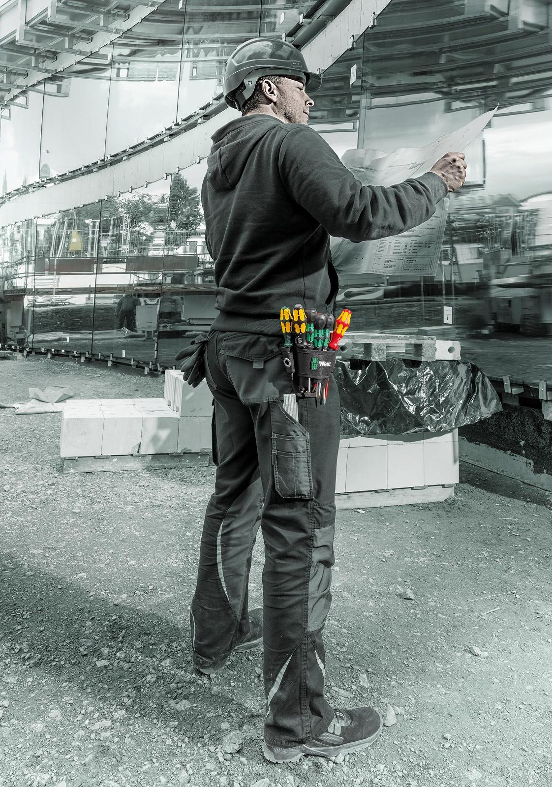 Набор отвёрток Wera 9622 05300306001 Belt Bag Set 3 8 штук, фото №2